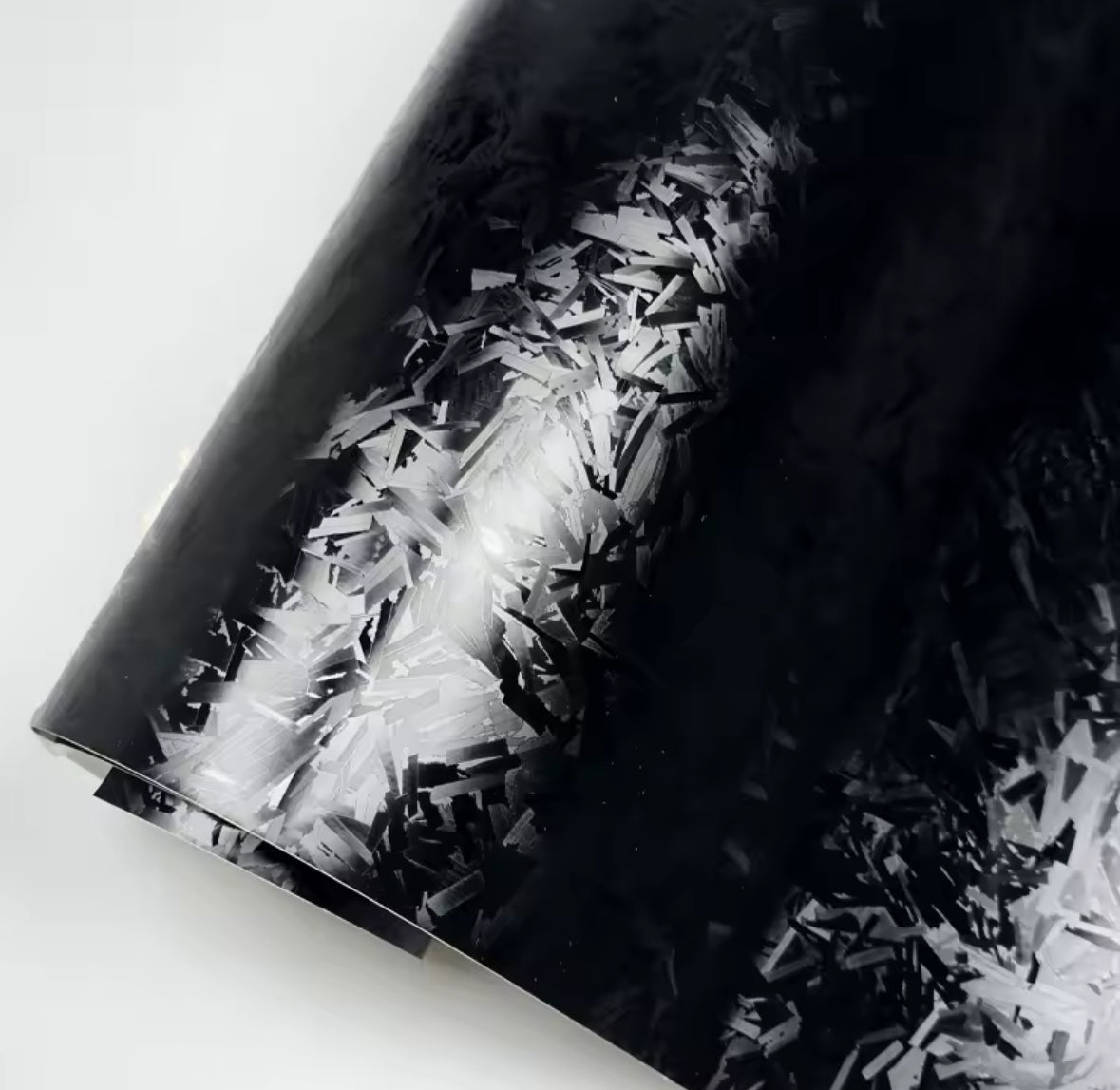 Forged carbon fiber wrap