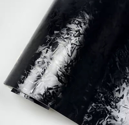 Forged carbon fiber wrap